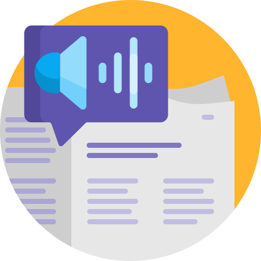 audio libro icono gratis