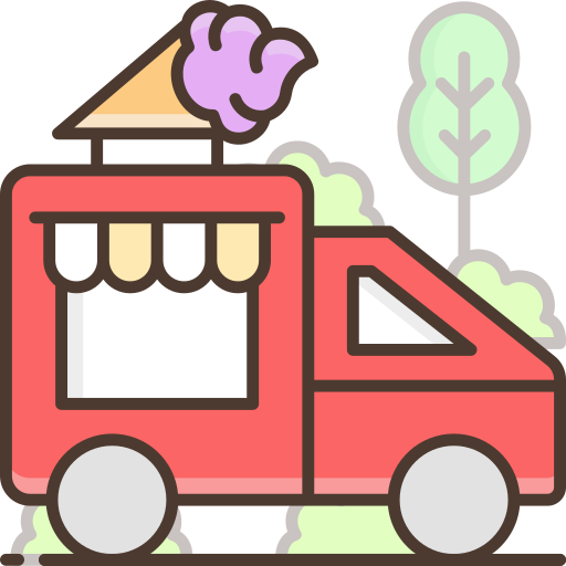 Delivery van free icon Delivery van free icon