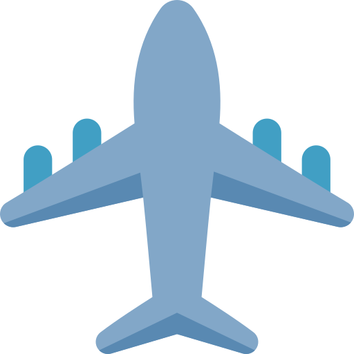 Airplane free icon