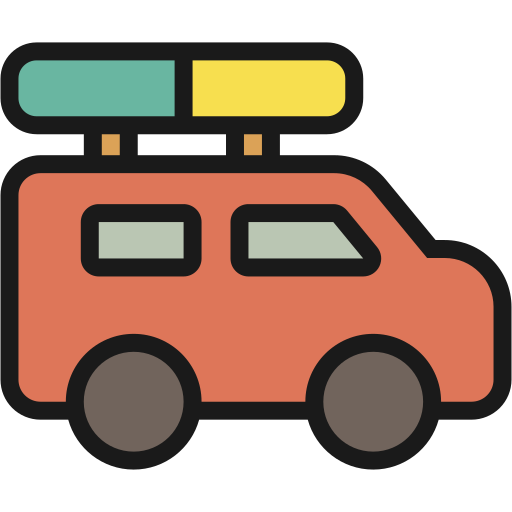 autocaravana icono gratis