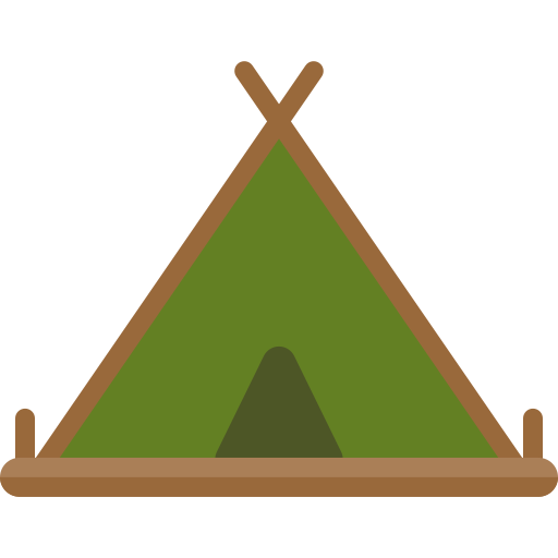 Tent free icon Tent free icon