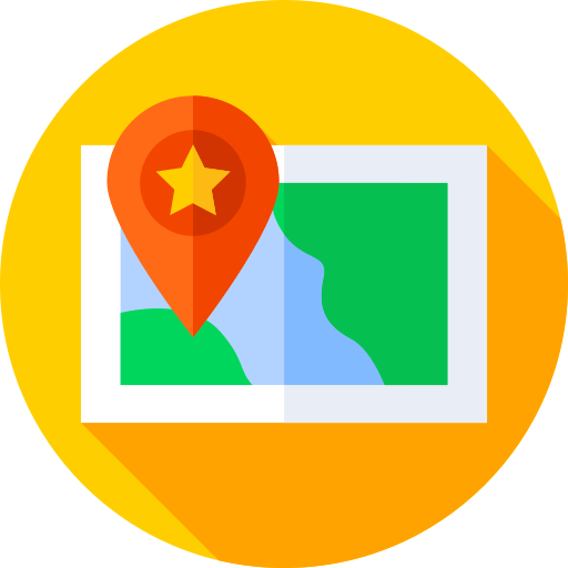 mapa icono gratis