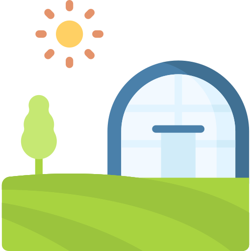 Greenhouse - Free farming and gardening icons