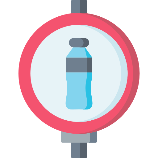 Бутылка с водой бесплатно иконка