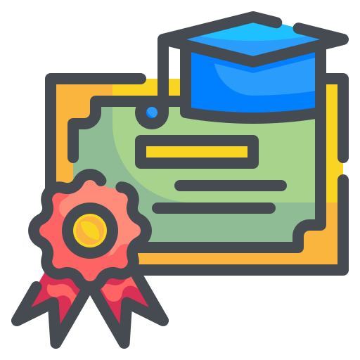 diploma grátis ícone diploma grátis ícone
