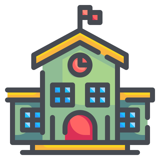 School - Free buildings icons