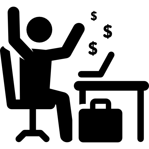 empresario icono gratis