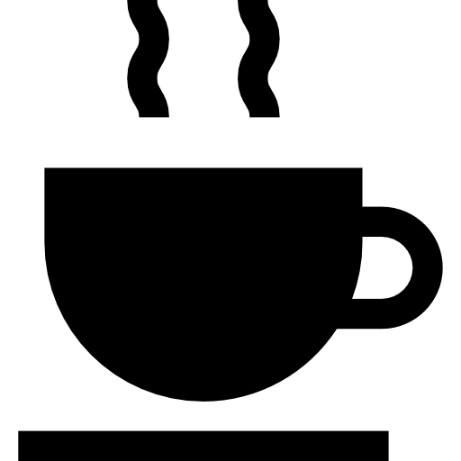 Coffee cup Basic Straight Filled icon