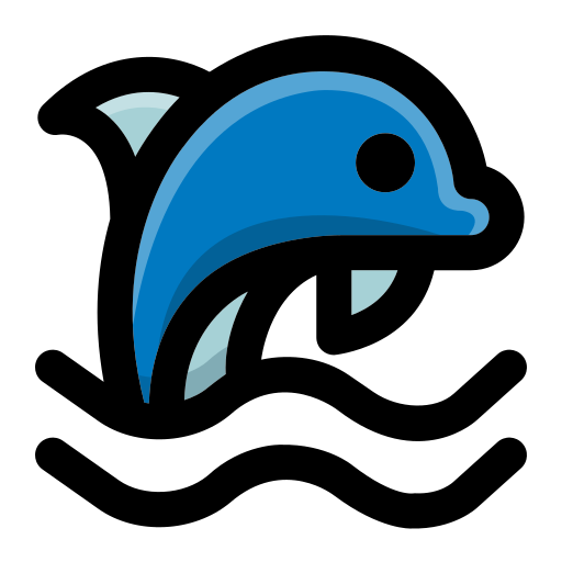 Dolphin free icon Dolphin free icon