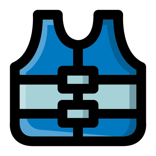 Life Vest Generic Outline Color Icon