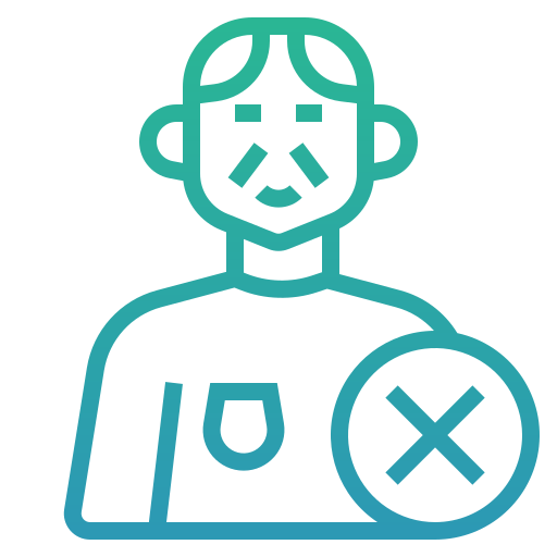 limite de edad icono gratis