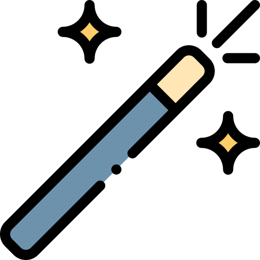 Magic wand free icon