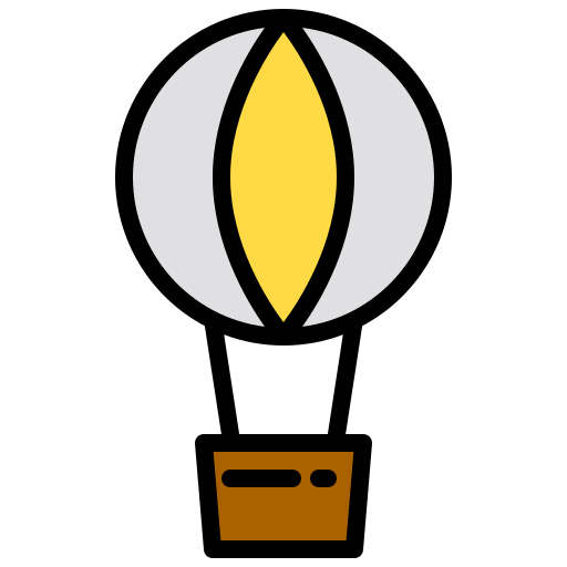 balão de ar quente grátis ícone