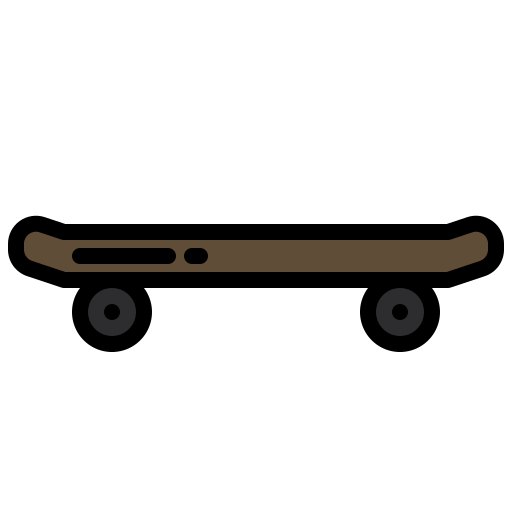 Skateboard - transportation icons