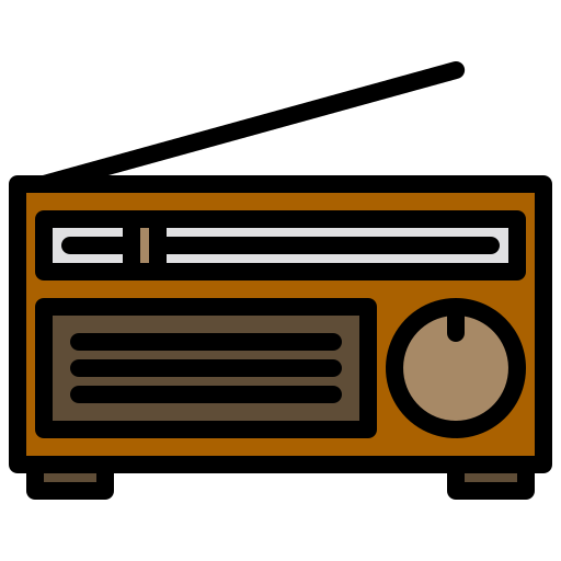 Radio xnimrodx Lineal Color icon