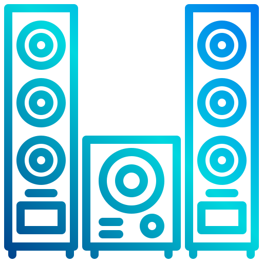 sistema de sonido icono gratis