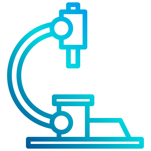 Microscope xnimrodx Lineal Gradient icon