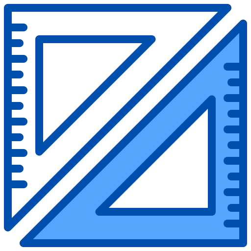 Set square xnimrodx Blue icon