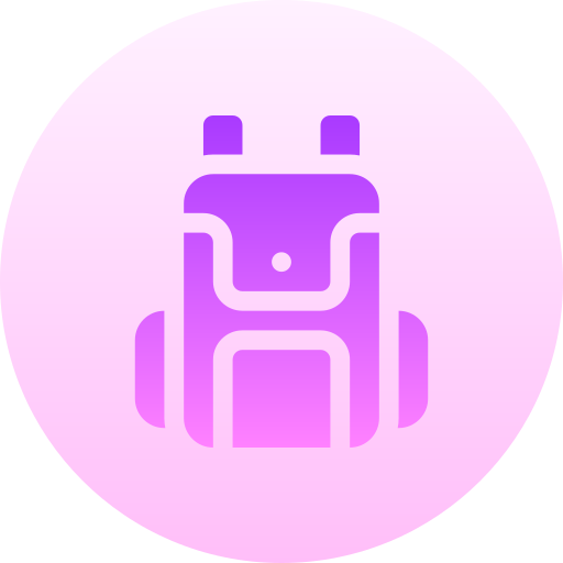 mochila icono gratis