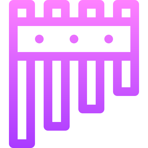 flauta de pan icono gratis