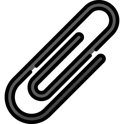 Paperclip - free icon