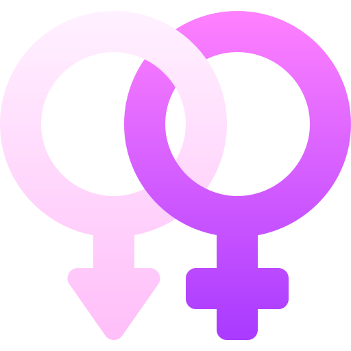 Female Basic Gradient Gradient icon