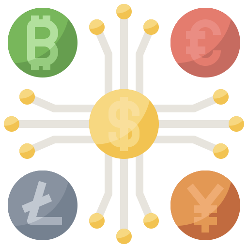 Cryptocurrency free icon Cryptocurrency free icon