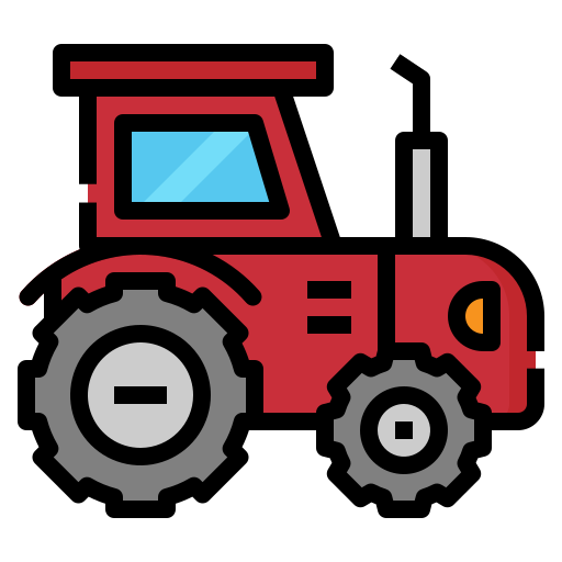 Tractor - Free transport icons