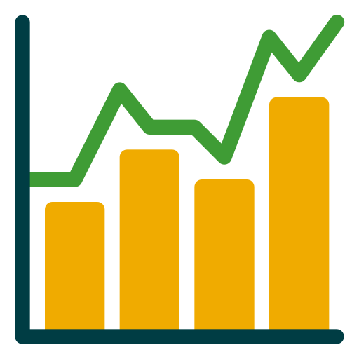 Bar chart Generic Flat icon