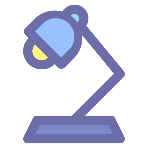 lampe de bureau Icône gratuit