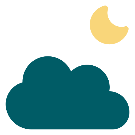 bewölkte nacht kostenlos Icon bewölkte nacht kostenlos Icon