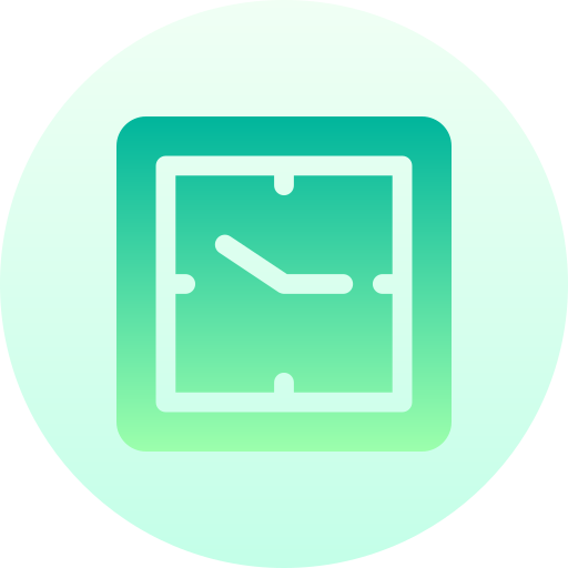 Clock free icon Clock free icon
