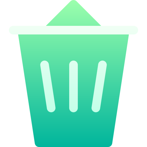Trash free icon Trash free icon