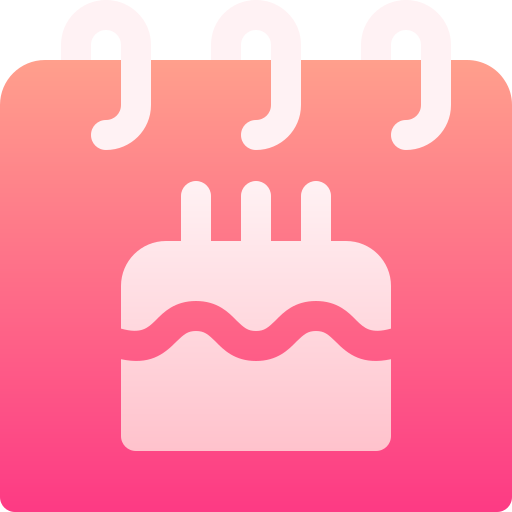 cumpleaños icono gratis