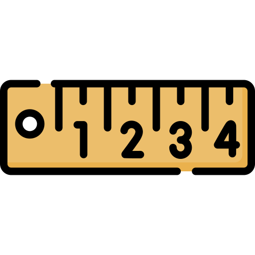 Ruler free icon Ruler free icon