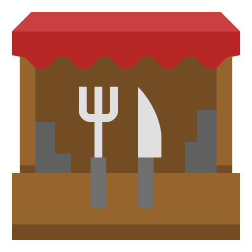 tienda de alimentación icono gratis