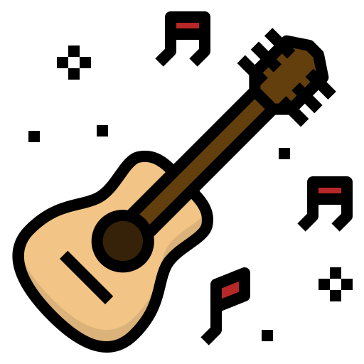 guitarra icono gratis