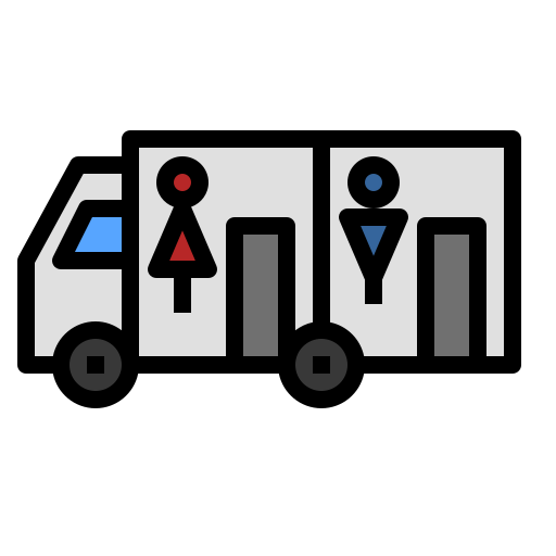 Portable toilet free icon