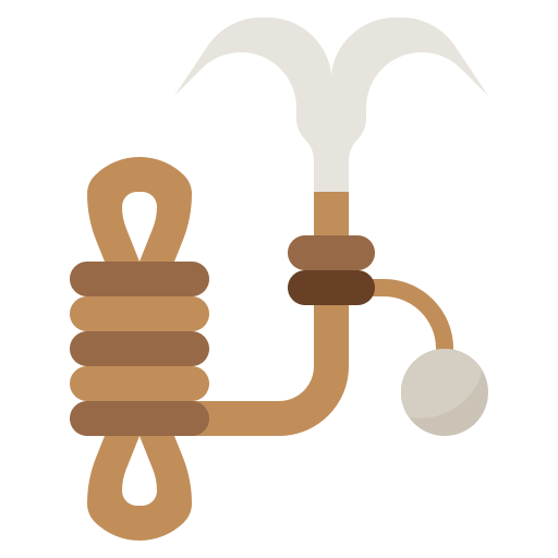 Rope free icon Rope free icon