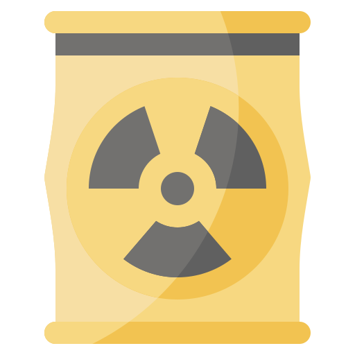 radioactif Icône gratuit