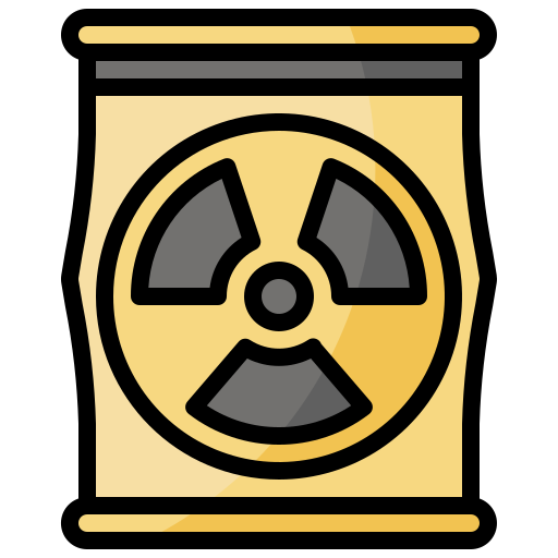 radioactivo icono gratis