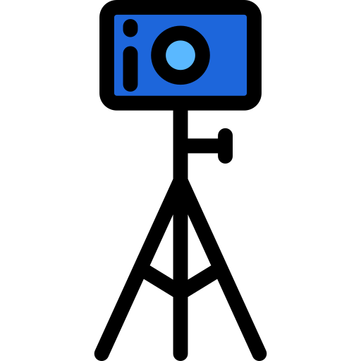 Photograph Detailed Rounded Lineal color icon