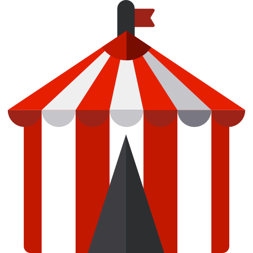 Amusement park Basic Rounded Flat icon