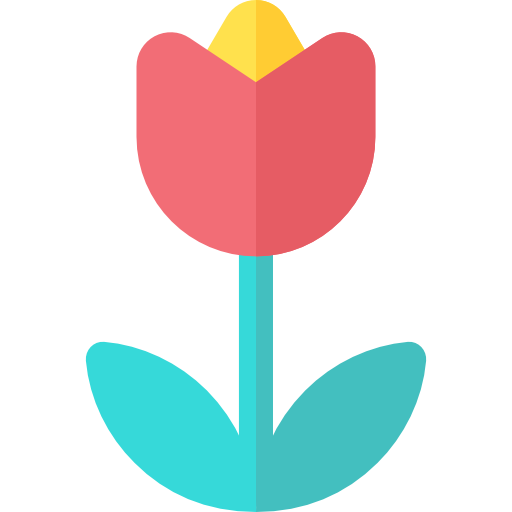 Flower Basic Rounded Flat icon