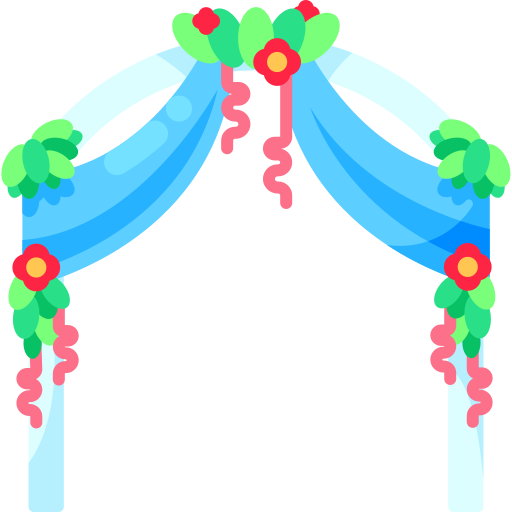 arco de boda icono gratis