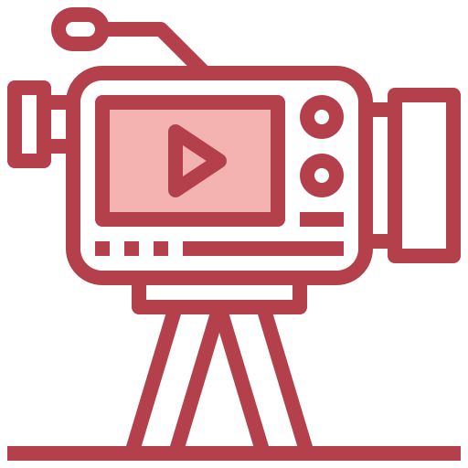 camara de video icono gratis