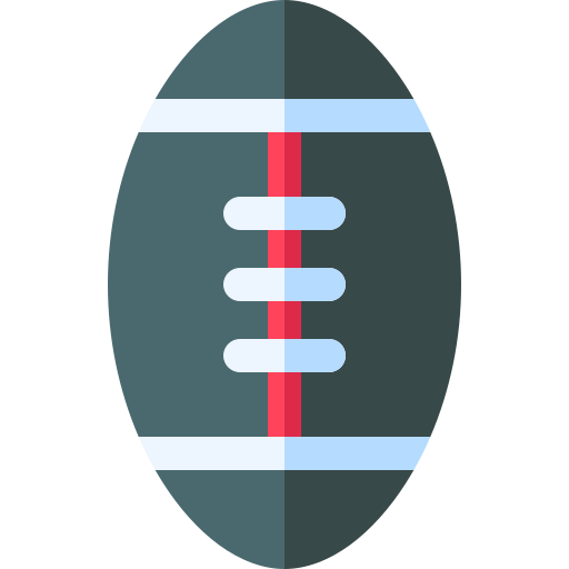 Rugby ball free icon Rugby ball free icon