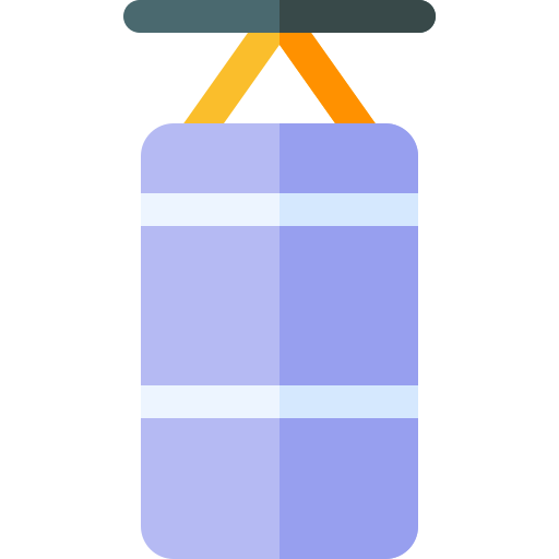 bolsa de boxeo icono gratis