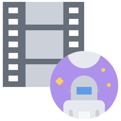 película icono gratis