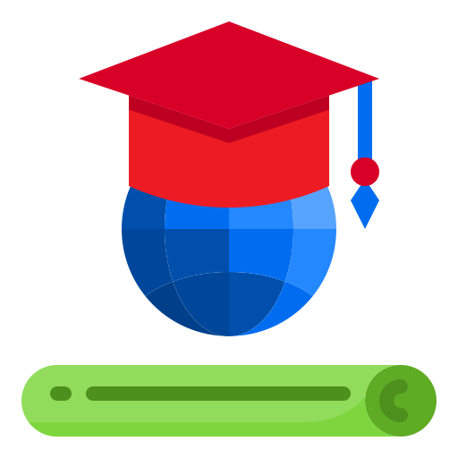 graduación icono gratis